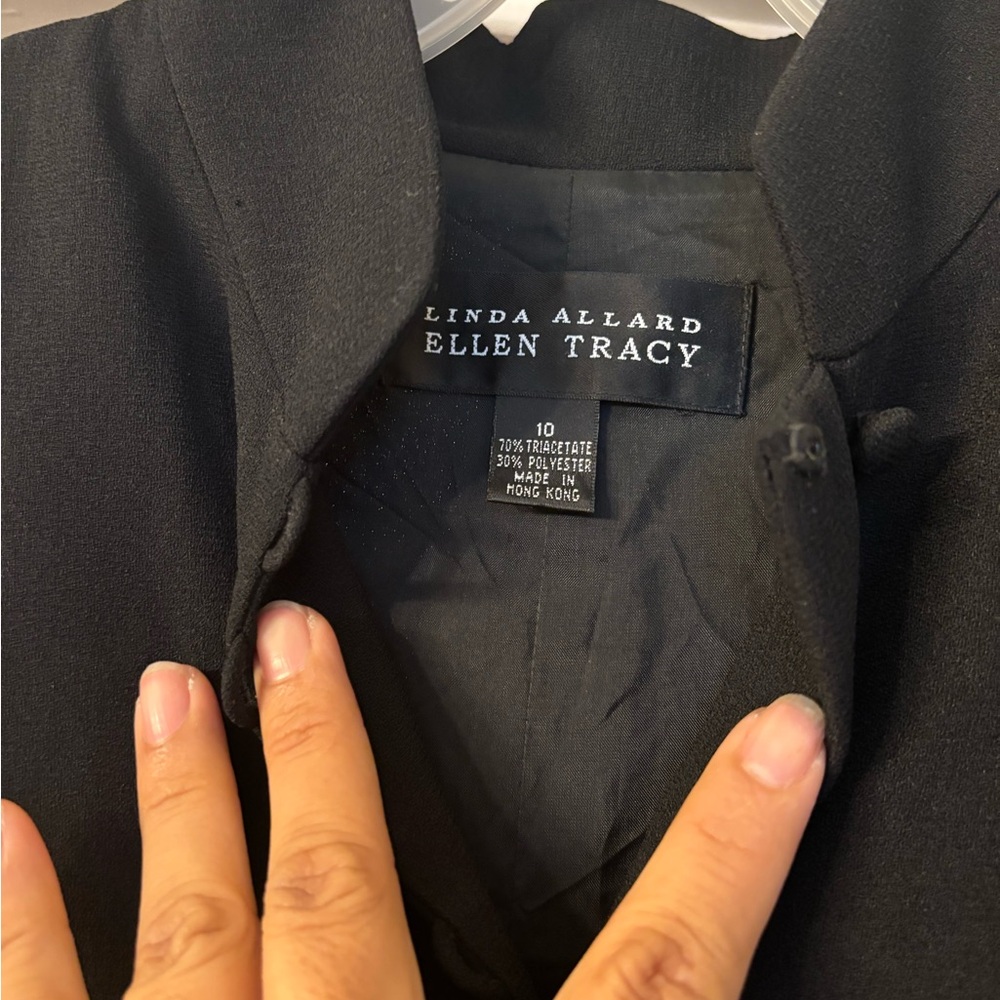 Ellen Tracy Black Men's Blazer